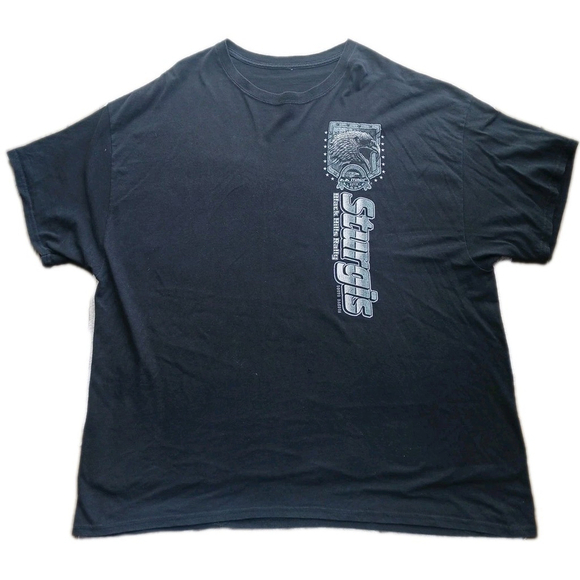 Vintage Sturgis 2018 Black Hills Rally T-Shirt Men's 3XL Eagle - Picture 3 of 6